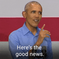 Here's the good news.