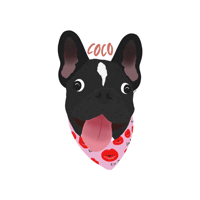 Dog Coco Sticker