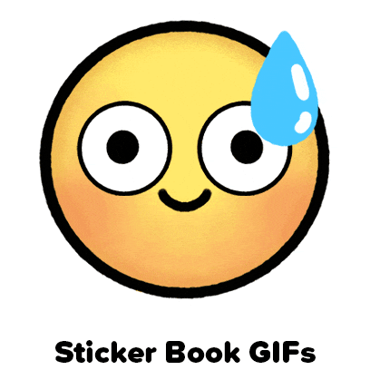 Shaking Oh No Sticker by Sticker Book iOS GIFs