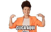 Clica Aqui Sticker by Salon Line