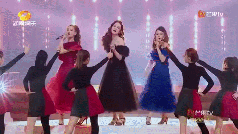 crazy-girl-lils giphygifmaker wang feifei shen mengchen sisters who make waves GIF