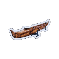 Canoe Paddling Sticker by anelaleeofficial
