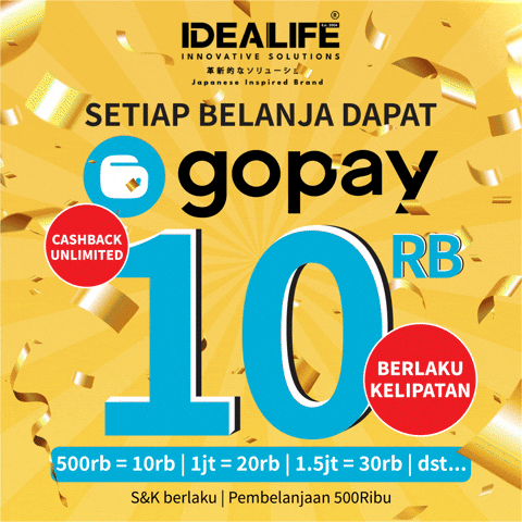 Promo Cashback GIF by IDEALIFE