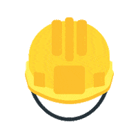 Hat Construction Sticker by GotSafety