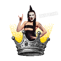 Kingofdrag Sticker by Revry
