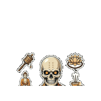 Halloween Pensar Sticker