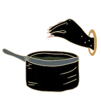 Magic Cooking Sticker by Rhianna Moon