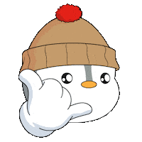 Call Me Phone Sticker by Pudgy Penguins