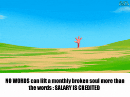 happy salary GIF by Aum