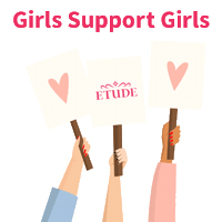 Etude Girlssupportgirls Sticker by Etude_official