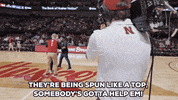 itsdewayne basketball confused college basketball mc GIF