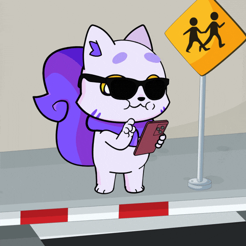 Swipe Waiting GIF by Lucky Kat Studios