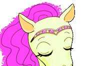 Horse Crown Sticker by SparksNBlings