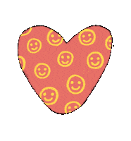 konoco love happy heart smile Sticker