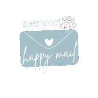 everwoof happy mail happymail ever woof everwoof Sticker