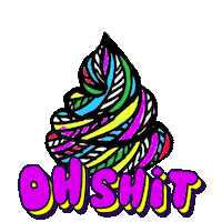 ollejerki weird shit poop poo Sticker