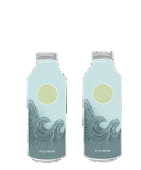 Water Bottle Party Sticker by Mananalu Water