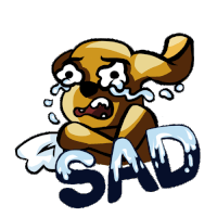 sad STICKER