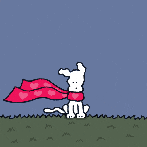 cold weather love GIF by Chippy the Dog