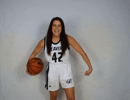 Basketball Flex GIF by Bemidji State Beavers