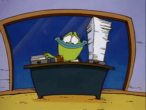 rockos modern life nicksplat GIF