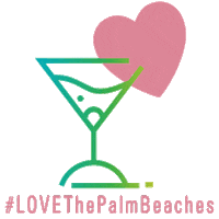 Heart Love Sticker by The Palm Beaches