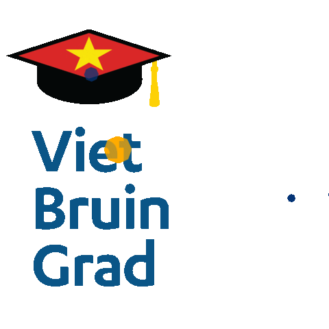 Graduation Grad Sticker by UCLA