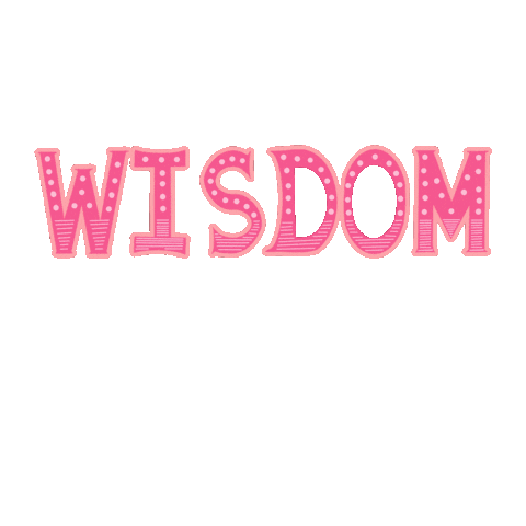 Wisdom Knowledge Sticker