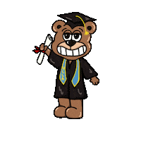 Graduation Grad Sticker by UCLA