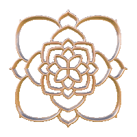 samperle flower post gold zoom Sticker