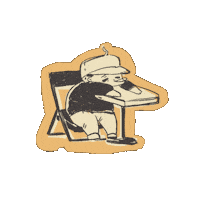 浪人食堂 Sticker by wandererslodge