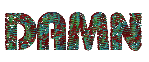Art Glitch Sticker