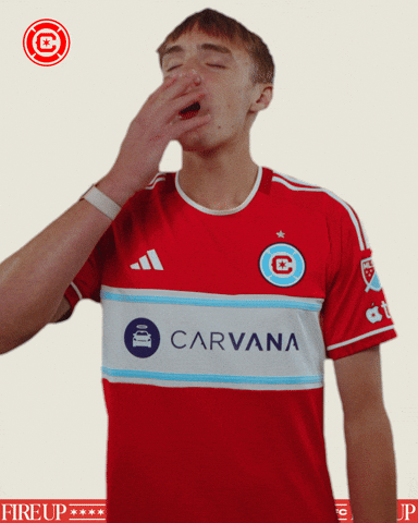 Tired Chicago Fire GIF by Chicago Fire Football Club