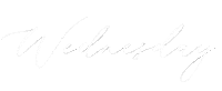 liaheyshop simple wednesday calligraphy minimalist Sticker