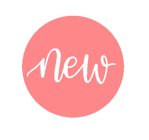 Pink New Post Sticker