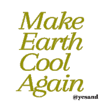 Climate Change Earth Sticker by Yes And