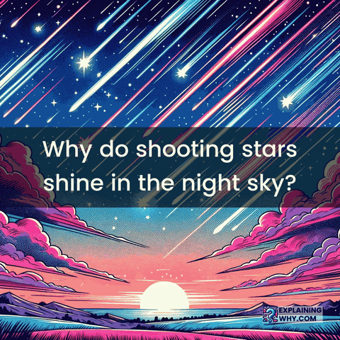 Shooting Stars Astronomy GIF by ExplainingWhy.com
