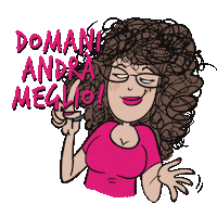 Allegria Gifpersonalizzate Sticker by Libertà Creativa Dominga Tammone