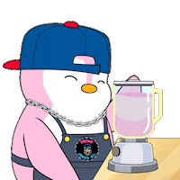 Morning Juicing Sticker by Pengu Juice Co.