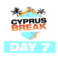 Day 7 Sticker by Cyprus Break