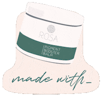 Rosa Soap Sticker by Tünde Méhn