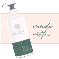 Rosa Soap Sticker by Tünde Méhn