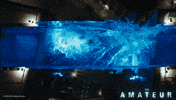 Rami Malek Swimming GIF by 20th Century Studios