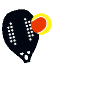 Beach Tennis Sticker by Karen Brandão