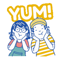 Yum Sticker