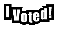 I Voted Sticker by Miss Porter's School