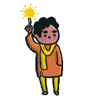 Sparkle Diwali Sticker by Costa Coffee India