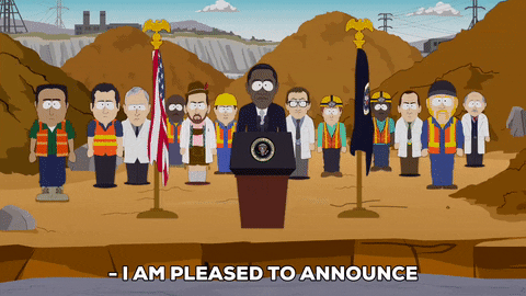 speech announcing GIF by South Park 