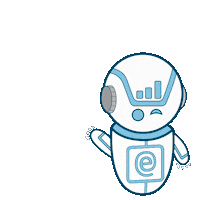Ecommerce Robo Sticker by Precode