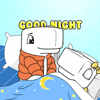 Tired Good Night GIF by Ordinary Friends